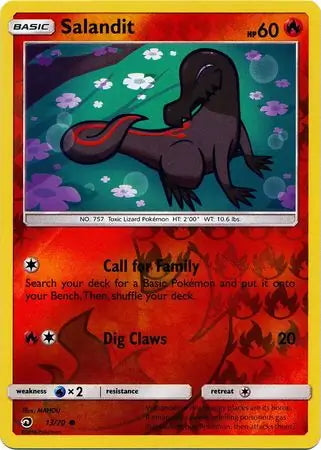Dragon Majesty Salandit #13/70 reverse holo
